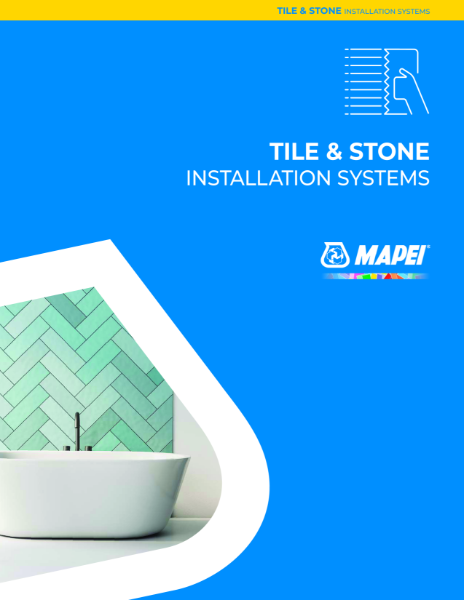 Tile & Stone Installation Systems