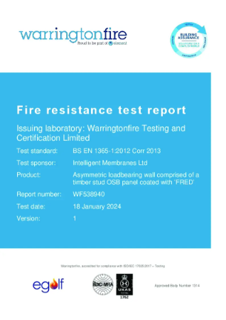 Warrington Fire Report