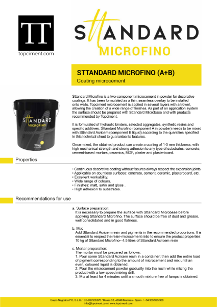 Micro Cement - Micro Fino - Topciment