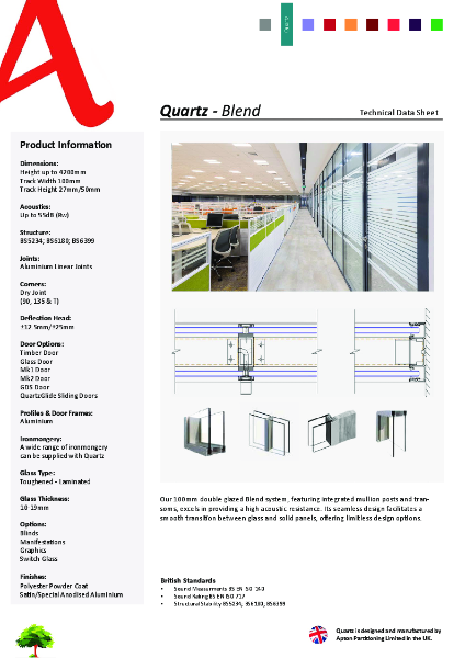 Quartz Blend Data Sheet
