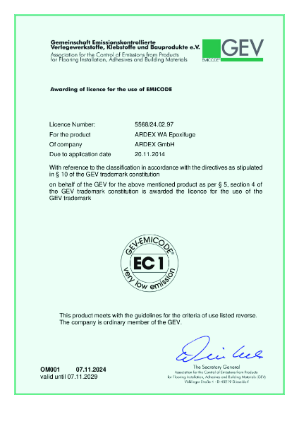 GEV-EMICODE® EC1