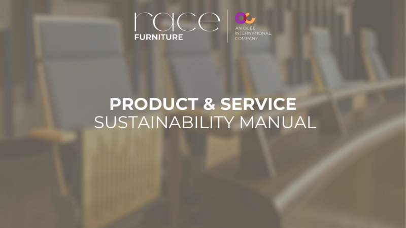 Race Furniture Sustainability Brochure
