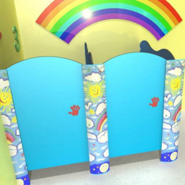 Little Ones Toilet Cubicles