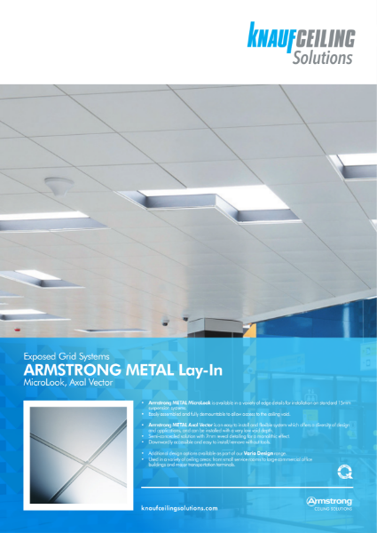 ARMSTRONG METAL Lay-In