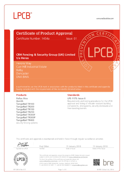 LPCB Product approval B