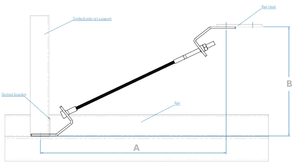 Diagonal Wire Ties WT-01-001