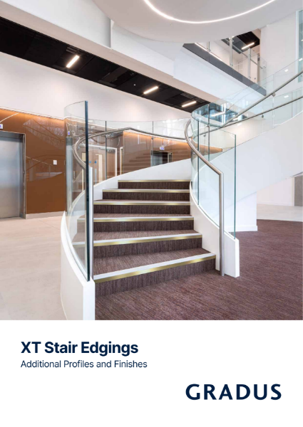 Gradus XT Stair Edgings Brochure 2023