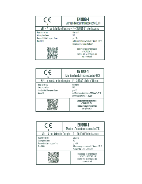 CE Monocal GF-GM/Polaire