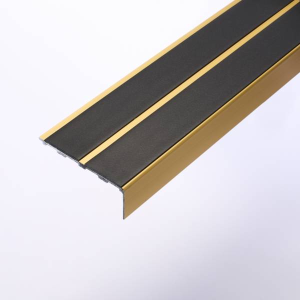 Stair Nosings - Gold Anodised 