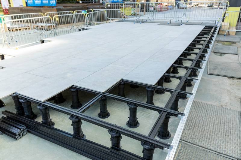 Raised flooring systems