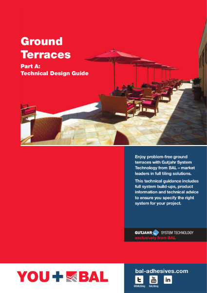 BAL External Tiling Solutions - Ground Terraces Technical Design Guide