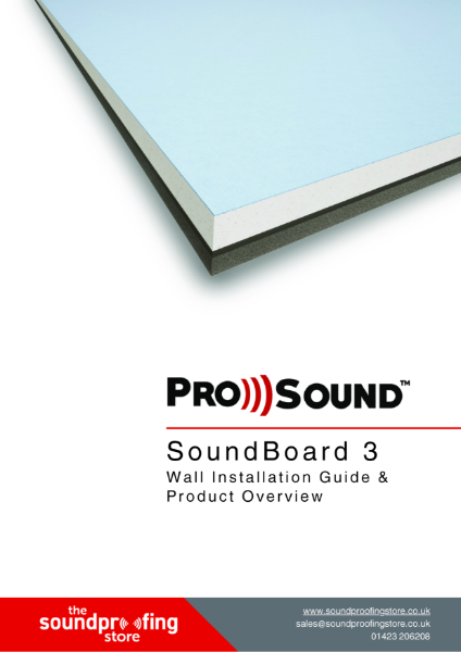 SoundBoard 3 Wall Brochure