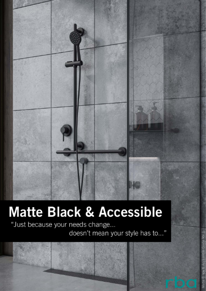 Matte Black & Accessible Brochure