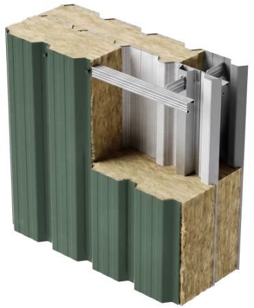 Gemello Revive W5-T   - Over-Clad Wall System