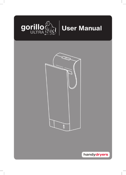 Gorillo Ultra Blade User Manual