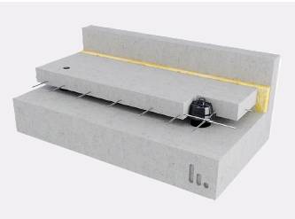 Stravifloor Jackup-E - Isolated Floating Floor System