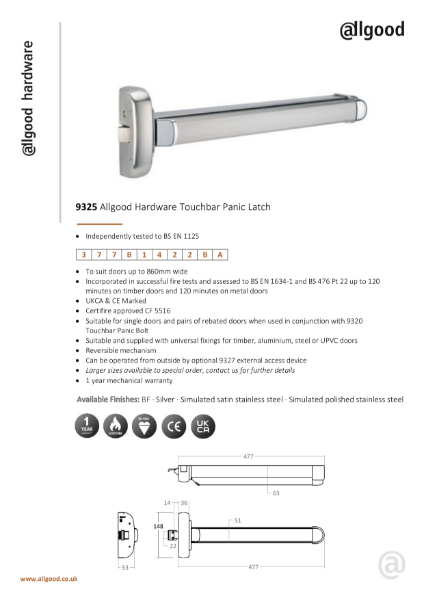 9325-Datasheet Iss04