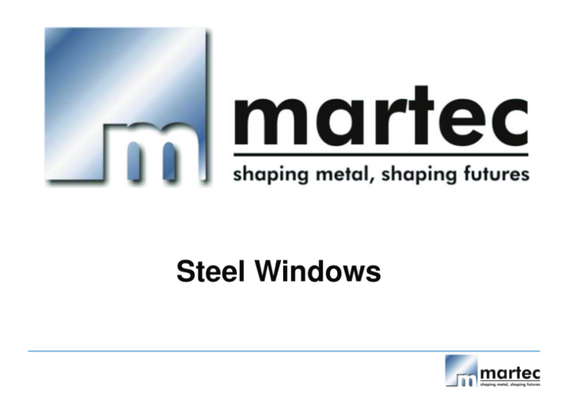 Steel Windows by Martec