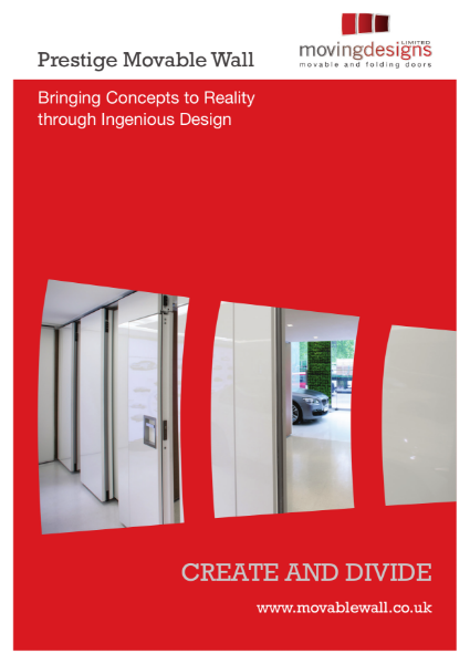 Prestige Acoustic Moveable Wall Brochure