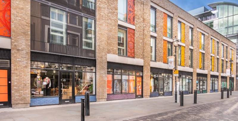 Clement steel door screens in Soho Conservation Area