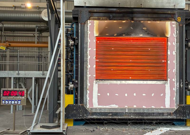 FLAME ARMOUR+ (Servery Hatch) Fire-Resistant Roller Shutters - Fire-resistant roller shutters