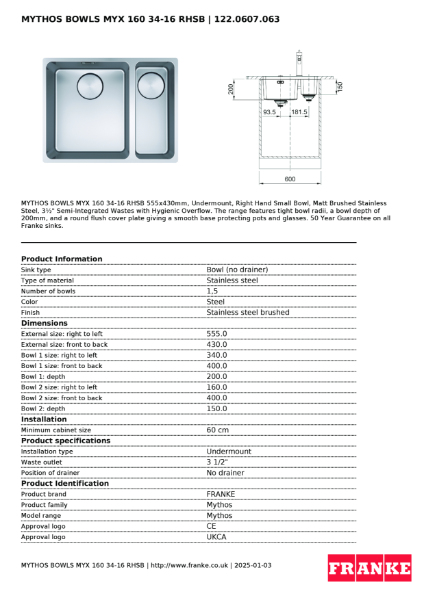 Product Sheet 122.0607.063