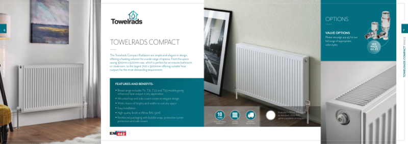 Towelrads Compact Radiator Range