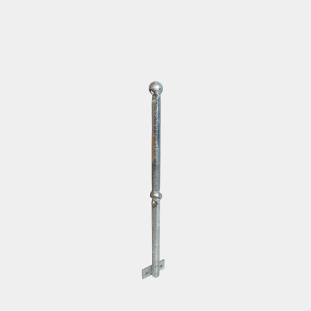 Rekkverk System - Rekkverk Stolpe 45° GS2 Stål