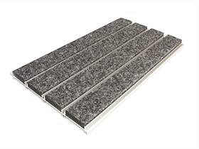 EMS Debris Channel - DC001 - Aluminium Grid Entrance Matting System