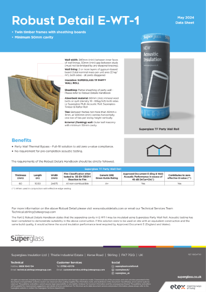 Timber Frame Party Wall Robust Details Solutions