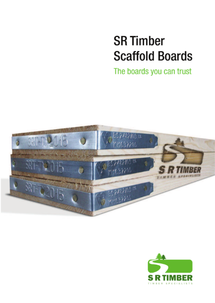 3. SR Timber Scaffold Boards Brochure