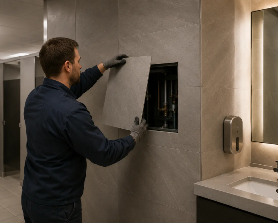 Lift-Out Tile Access Panel – Beaded Frame – FlipFix Range - Access Panel