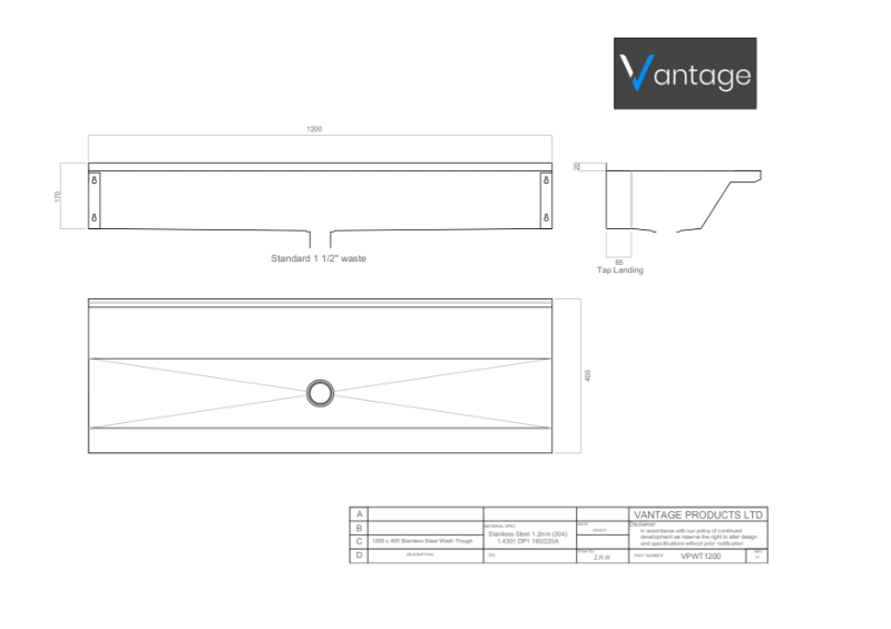 Drawing - VPWT1200