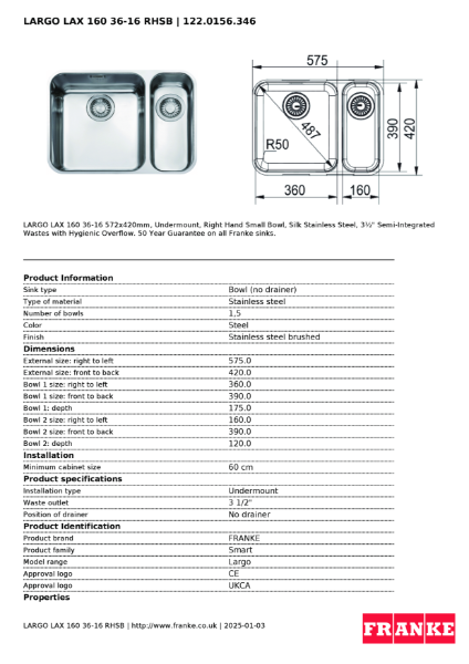 Product Sheet 122.0156.346