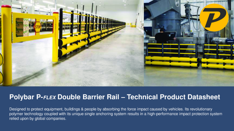 Polybar P-FLEX Double Barrier Rail Technical Data Sheet