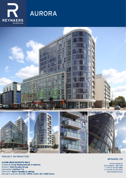 Case Study: Aurora, featuring aluminium windows and doors