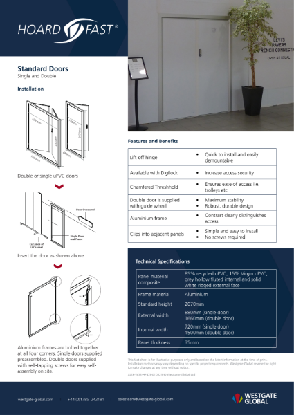 Hoardfast Doors Fact Sheet
