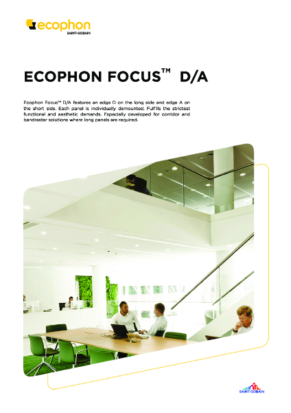 Data Sheet - Focus D A