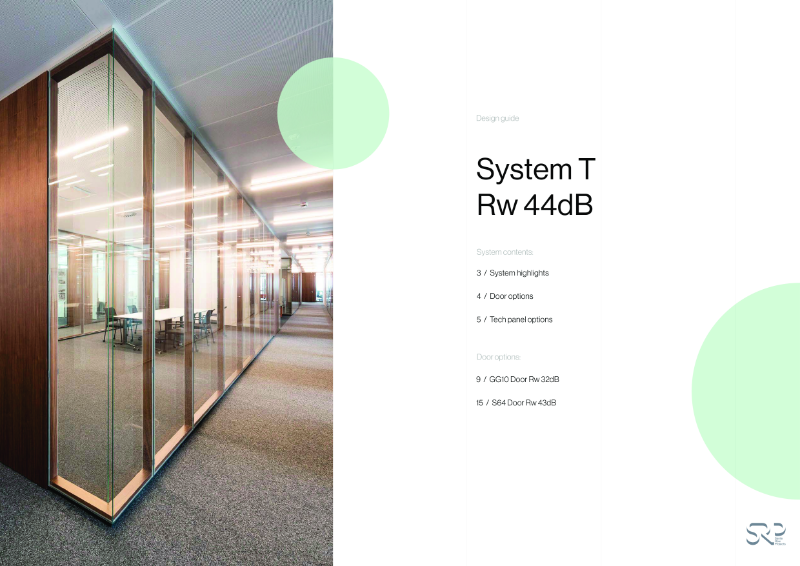 System T Rw 44 dB - Design Guide