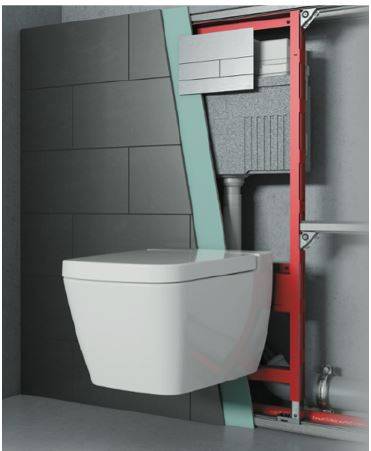 TECEprofessional WC Cistern Frames 