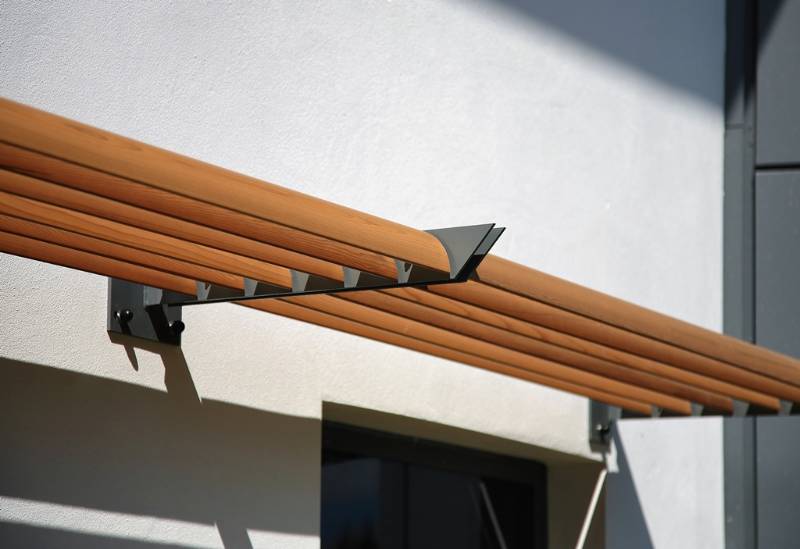 Skyline Continuous Brise Soleil Solar Shading – ECO Timber Fin range