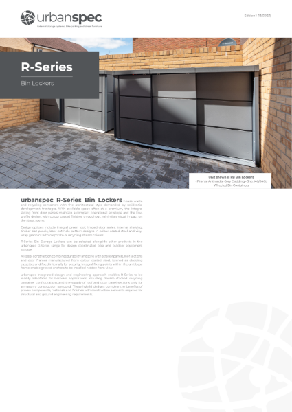 R-Series Bin Lockers Data Sheets