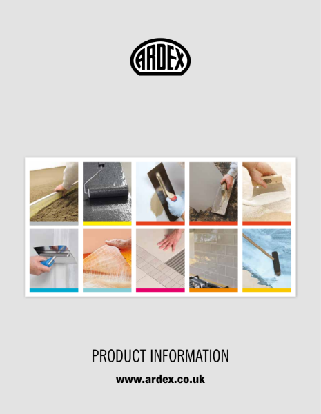 ARDEX Datasheets Booklet