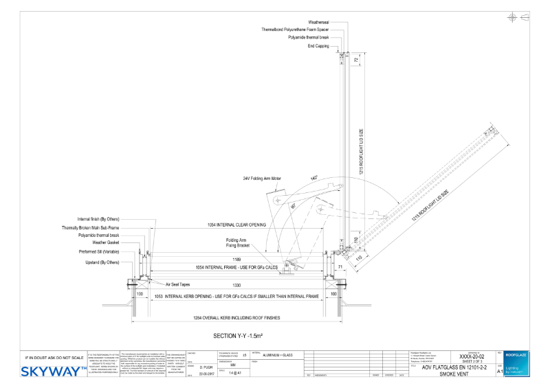 DWG AOV 1.5m² Gfa span view