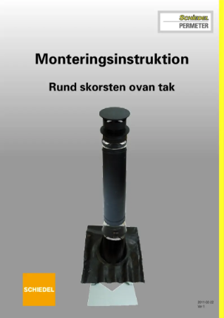 Monteringsinstruktion - Rund Ovan tak Permeter