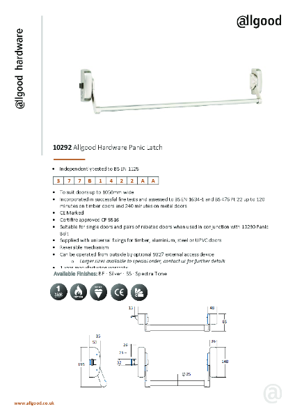 10292-Datasheet Iss05