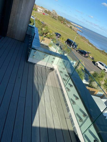 Frameless External Glass Balustrade