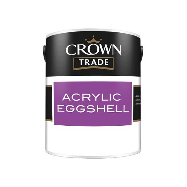 Crown Trade Acrylic Eggshell