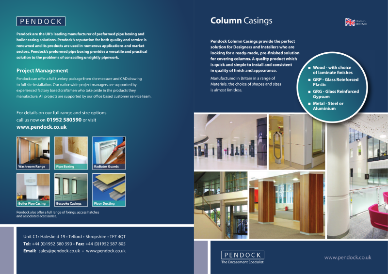 Pendock Column Casings