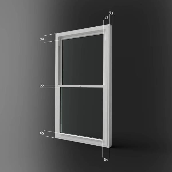 Tilt-In Balanced Vertical Sliding Unit (TBVS) - Secondary Glazing Unit